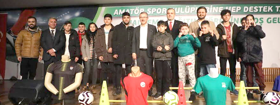 Eyüpsultan Belediyesi’nden Amatör Spor Kulüplerine Destek