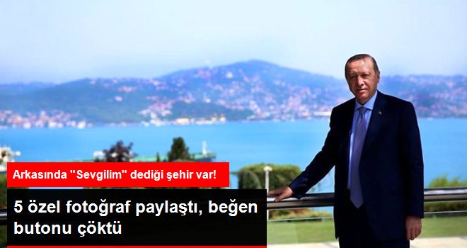 CUMHURBAŞKANI'NIN FOTOĞRAFLARI TIKLANMA REKORU KIRDI