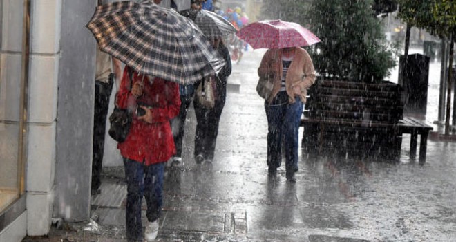 Meteoroloji'den, İstanbul ve Ankara için sağanak yağış uyarısı