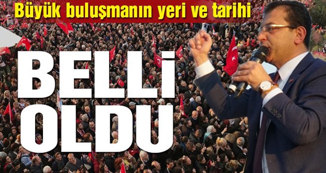 İmamoğlu İstanbullularla Maltepe’de buluşacak
