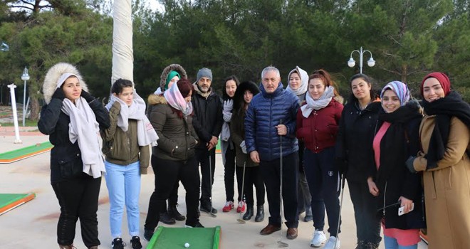 Remzi Aydın, Antalya'daki Kış Kampını ziyaret etti