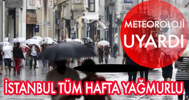 YAĞMURLU GÜNLER GELİYOR