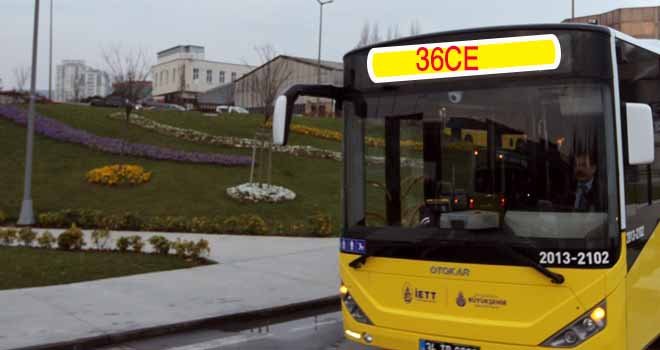 36CE Cebeci Mahallesi-Eminönü hattının güzergâhı değişti