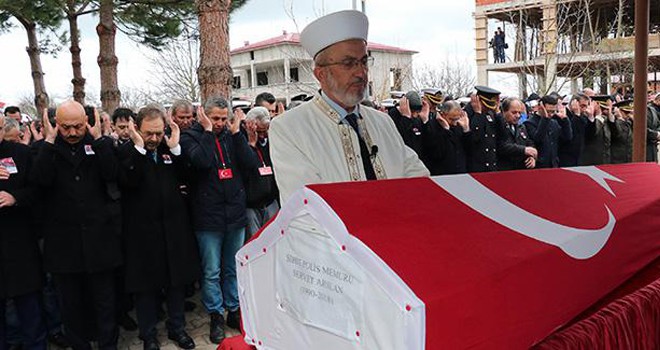 Eyüpsultan'da Şehit Polis Son Yolculuğuna Uğurlandı