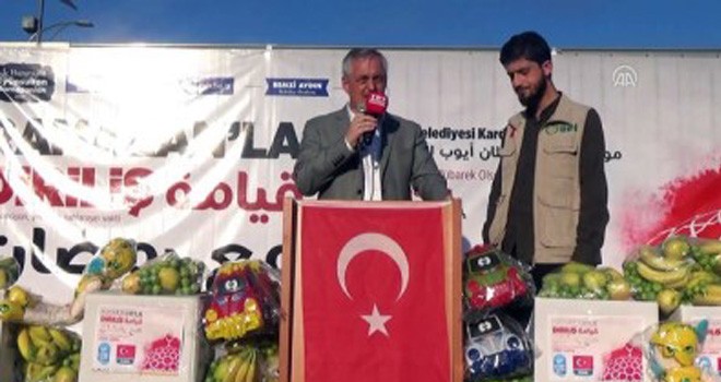 Eyüp Belediyesi'nden Suriye'de Kardeşlik İftarı