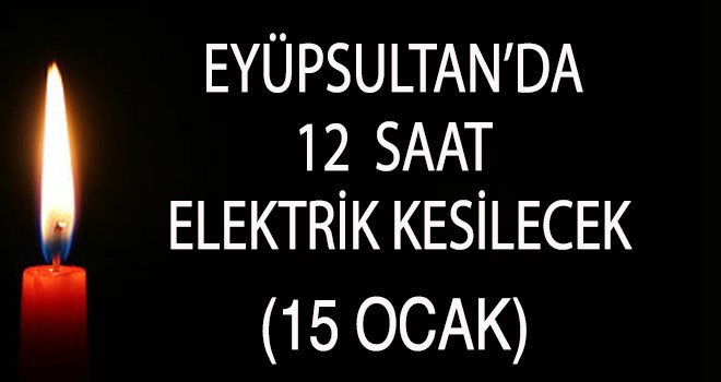 ELEKTRİK KESİNTİSİ
