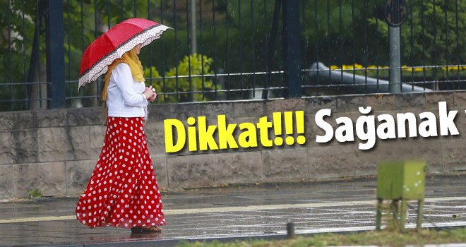 İstanbul için sağanak yağış uyarısı