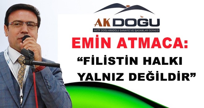 ATMACA'DAN KATLİAM PROTESTOSU