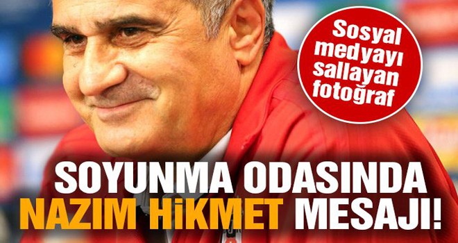 Şenol Güneş’ten Nazım Hikmet’li sevgililer günü mesaj