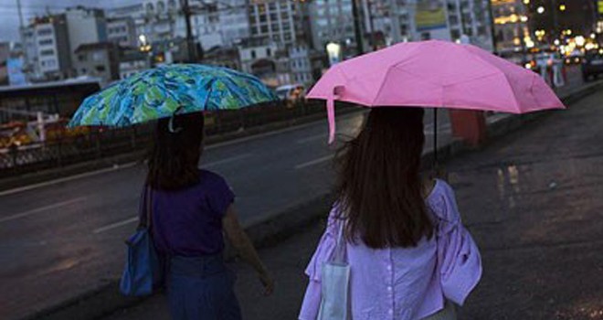 İstanbul için sağanak uyarısı