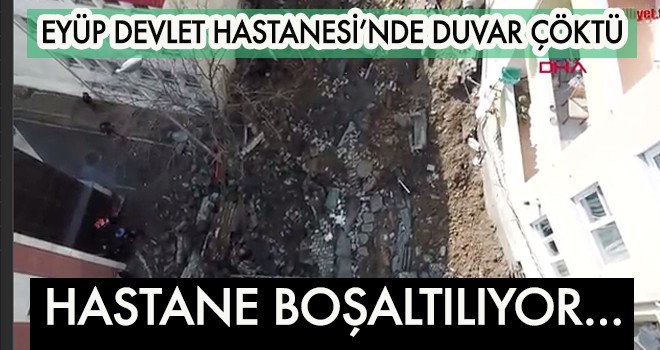 EYÜP DEVLET HASTANESİ BOŞALTILIYOR