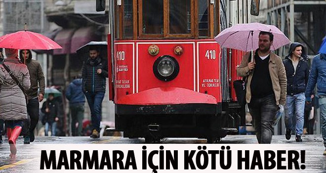 Marmara'da karla karışık yağmur bekleniyor