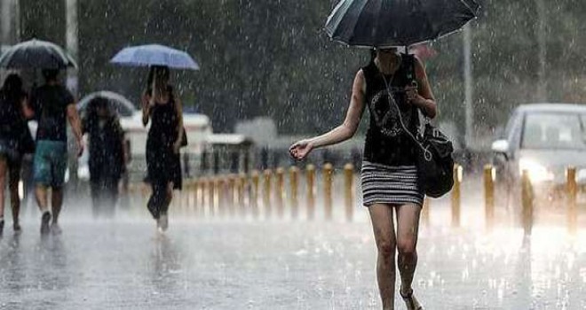 Meteoroloji'den uyarı: Sağanak yağış geliyor