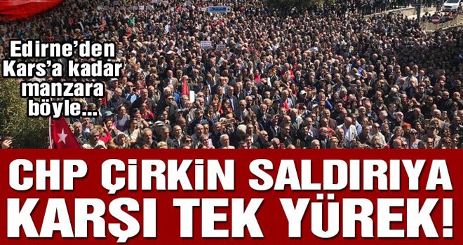 CHP’den 81 ilde tepki