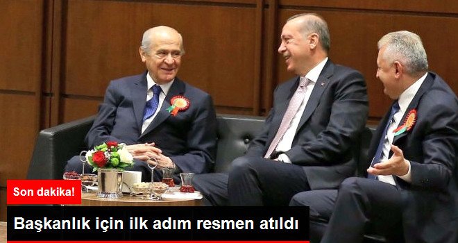 AK Parti Başkanlık İçin Taslak Metni MHP'ye İletti