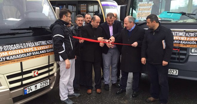 Akom Gaziosmanpaşa Minibüs hattı açıldı.