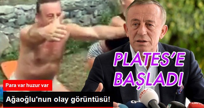 Ali Ağaoğlu, Sevgilisi ile Pilatese Başladı