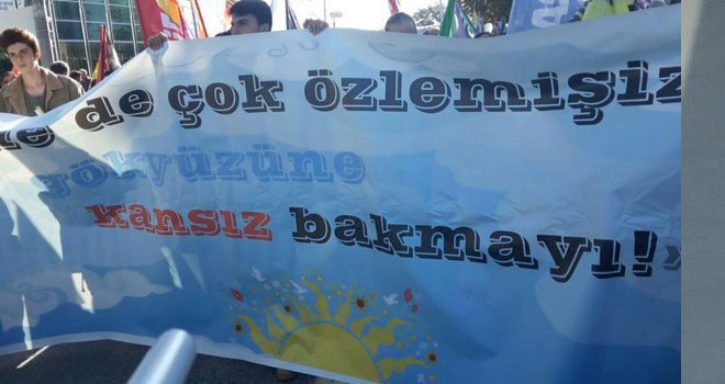 Ankara'daki patlamadan önce bu pankartları açmışlardı