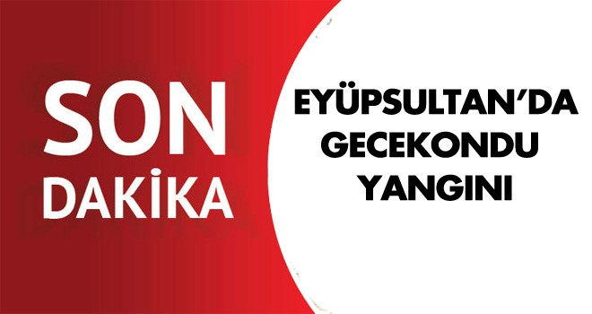 Eyüpsultan'da Yangın