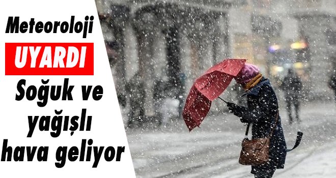 Balkanlardan soğuk ve yağışlı hava geliyor