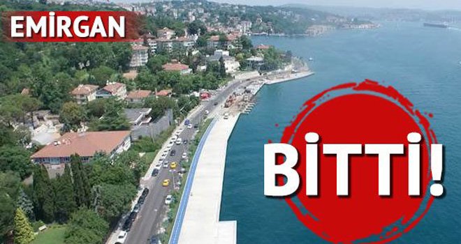 Boğazı 8 metre daraltan proje tamamlandı