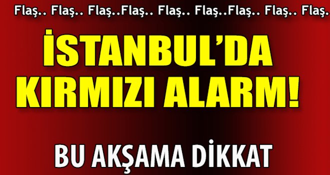 Bu akşam yollar kapalı