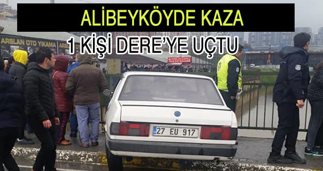 ALİBEYKÖYDE KAZA