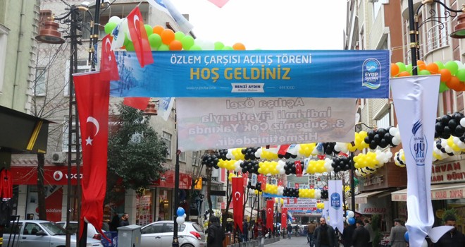 Özlem Çarşısı hizmete açıldı