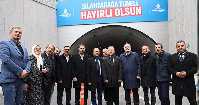 Silahtarağa Tüneli Hizmete Açıldı