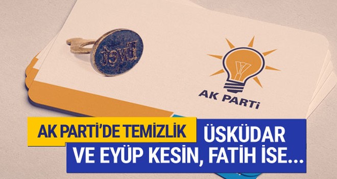 AK Parti'de temizlik