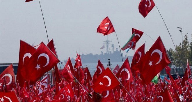 Demokrasi ve Şehitler mitingi sosyal medyanın gündeminde