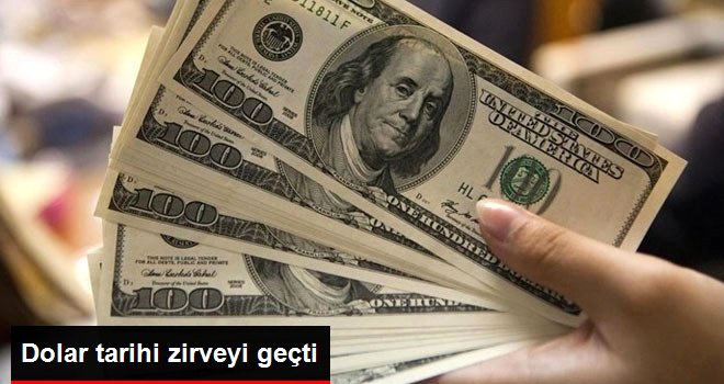 Dolar 3.10 Lirayı Geçti