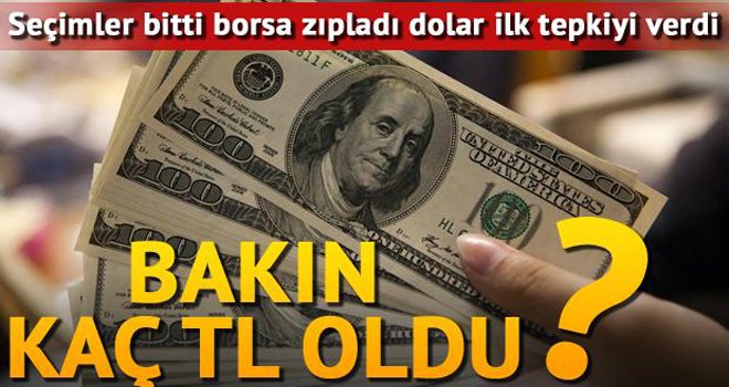 Dolar kaç TL oldu?