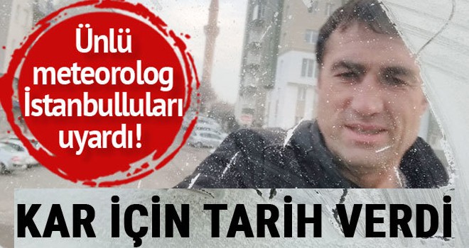İstanbul için kar tahmini