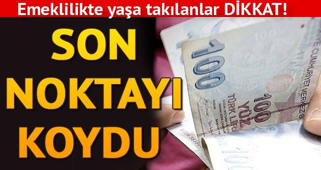 Emeklilik yaşında değişim olmayacak