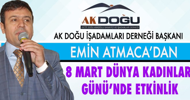 EMİN ATMACA'DAN 8 MART KAHVALTISI