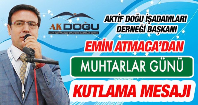Emin Atmaca'dan 