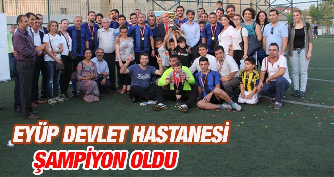 Eyüp Devlet Hastanesi Şampiyon Oldu