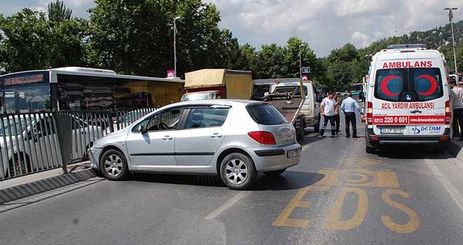 EYÜP’TE TRAFİK KAZASI