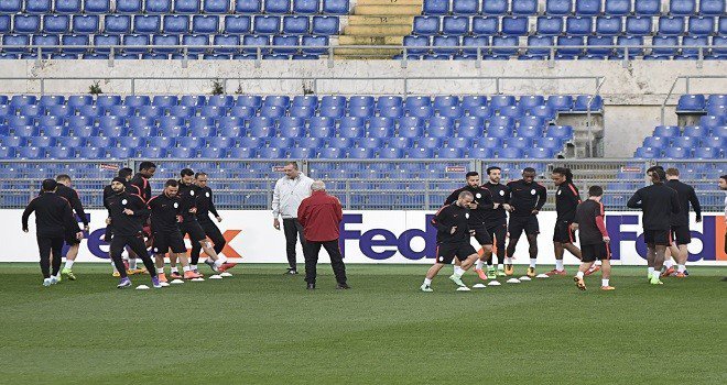 Galatasaray, Lazio maçına hazır