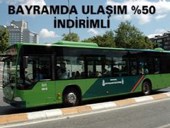 Bayramda Ulaşım İndirimli