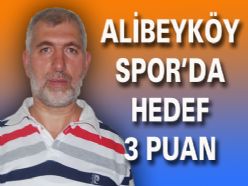 Alibeyköy`de Hedef 3 Puan