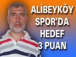 Alibeyköy`de Hedef 3 Puan