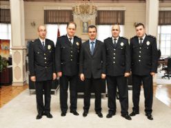  Emniyet?ten Başkana Teşekkür Ziyareti