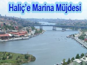 Haliç'e marina müjdesi