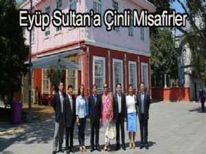 Eyüp Sultan'a Çinli Misafirler