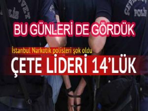 14 yaşında uyuşturucu çetesi lideri tutuklandı