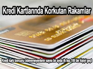 Kredi kartında korkutan rakamlar