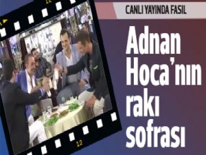 Adnan Oktar ve aslanları rakı bardağında ayran içti