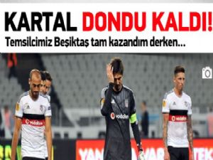 Kartal dondu kaldı!
